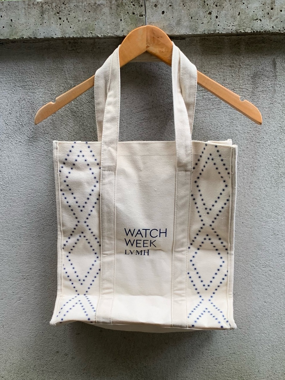 LVMH Watch Week Promotional Canvas Tote Bag